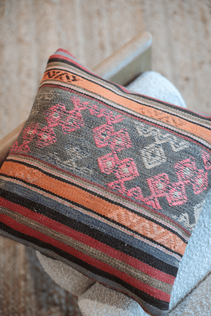 OddBird Pillows Kilim Square Pillow On Bir