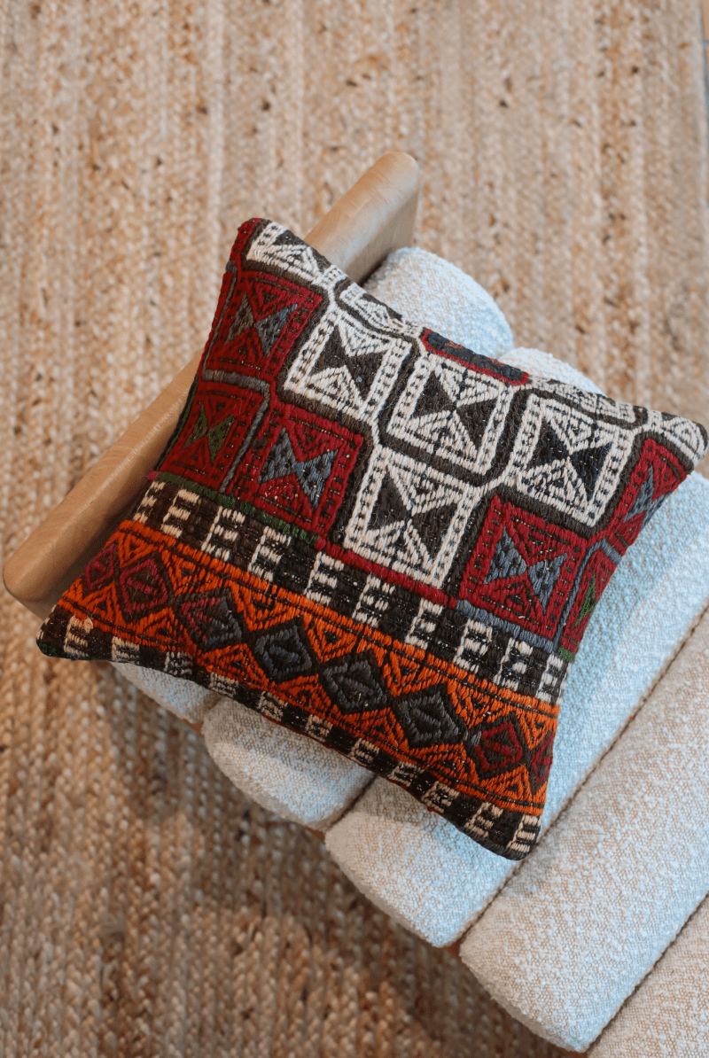 OddBird Pillows Kilim Square Pillow On Iki