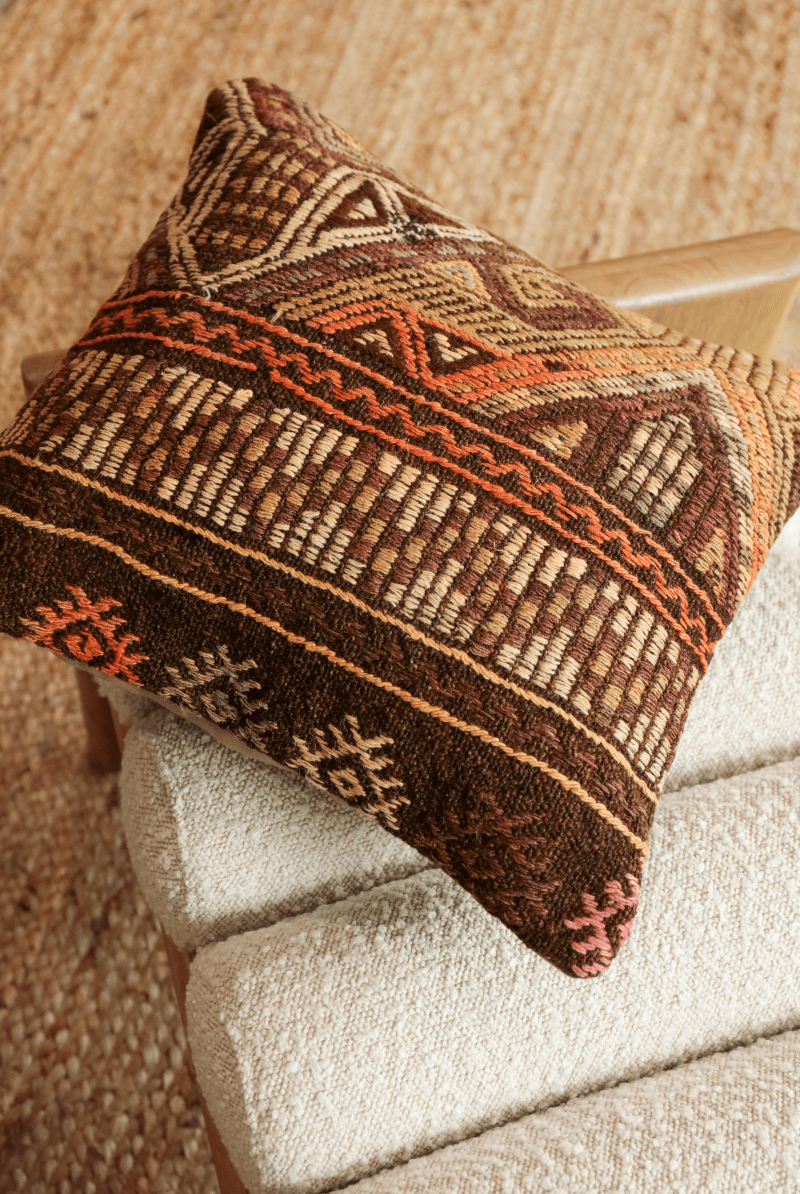 OddBird Pillows Kilim Square Pillow On Sekiz