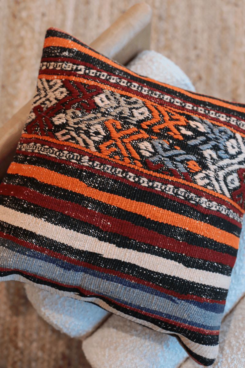 OddBird Pillows Kilim Square Pillow On Üç