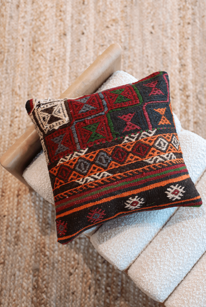 OddBird Pillows Kilim Square Pillow On Yedi