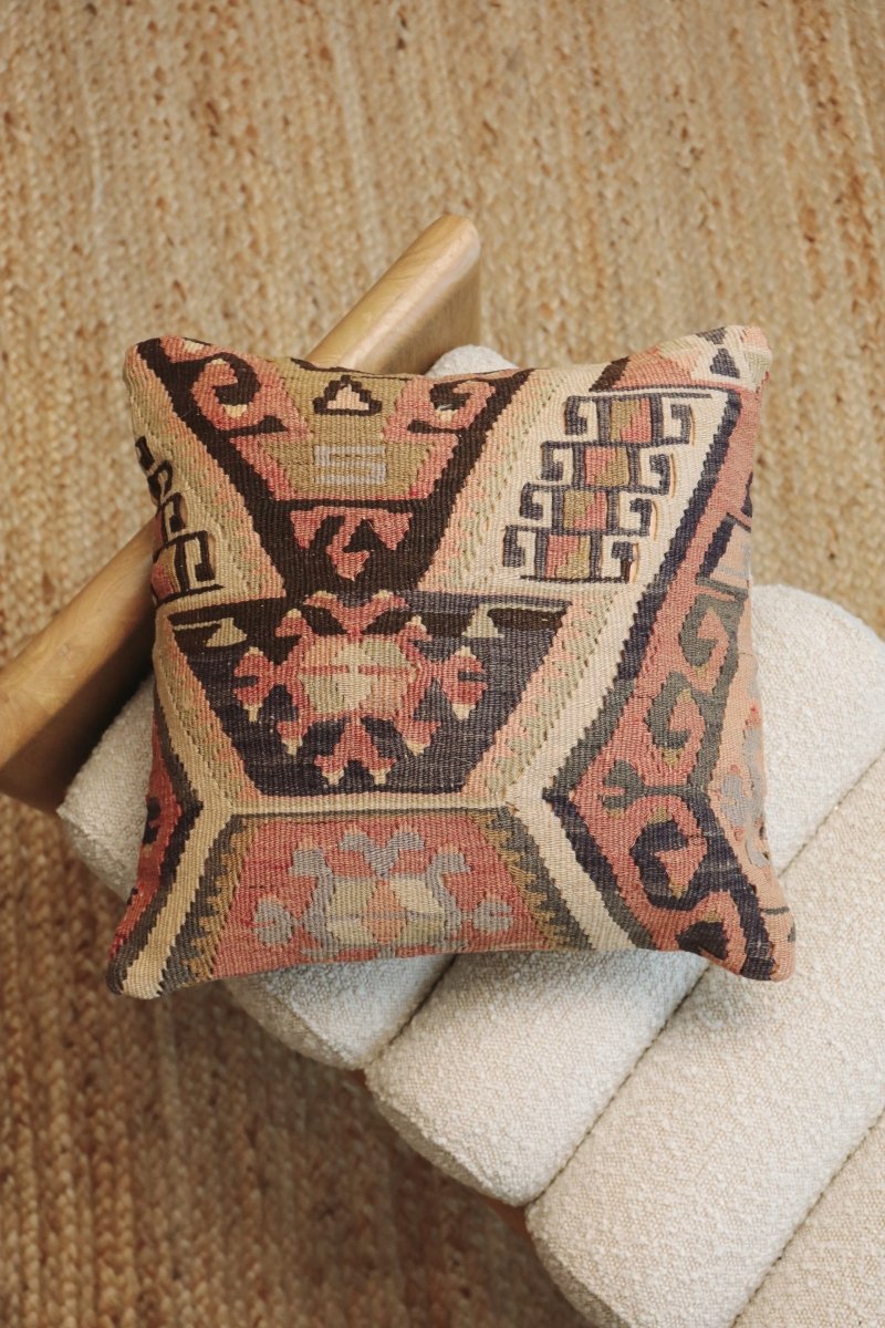 Kilim Square Pillow Otuz Bir - PC142 - OddBird Co.