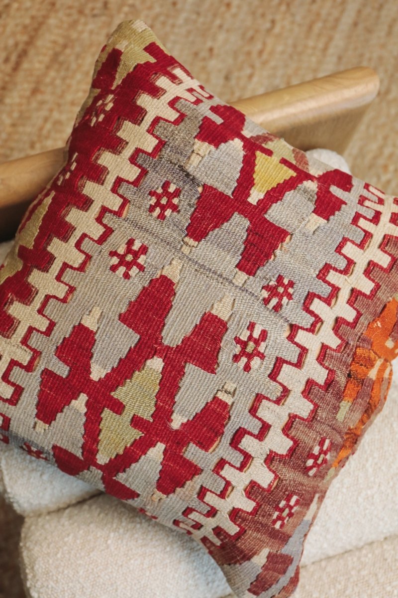 Kilim Square Pillow Otuz - PC108 - OddBird Co.