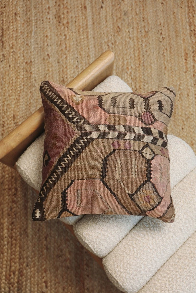 Kilim Square Pillow Sekiz - PC25 - OddBird Co.