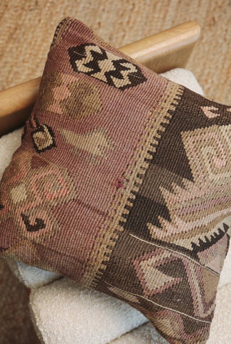 Kilim Square Pillow Üç - PC5 - OddBird Co.