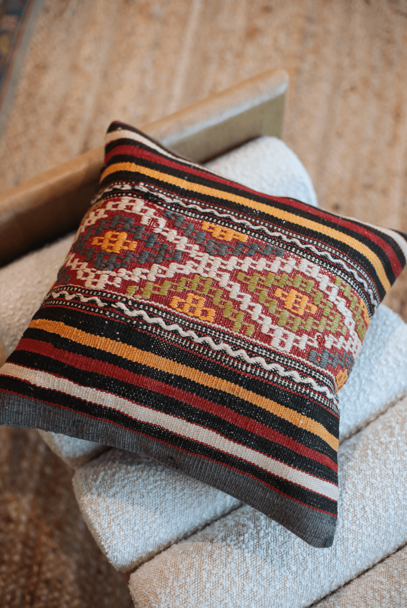 OddBird Pillows Kilim Square Pillow Üç