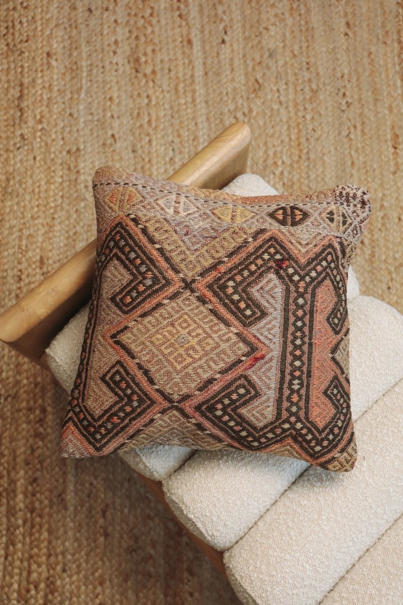 Kilim Square Pillow Yedi - PC51 - OddBird Co.