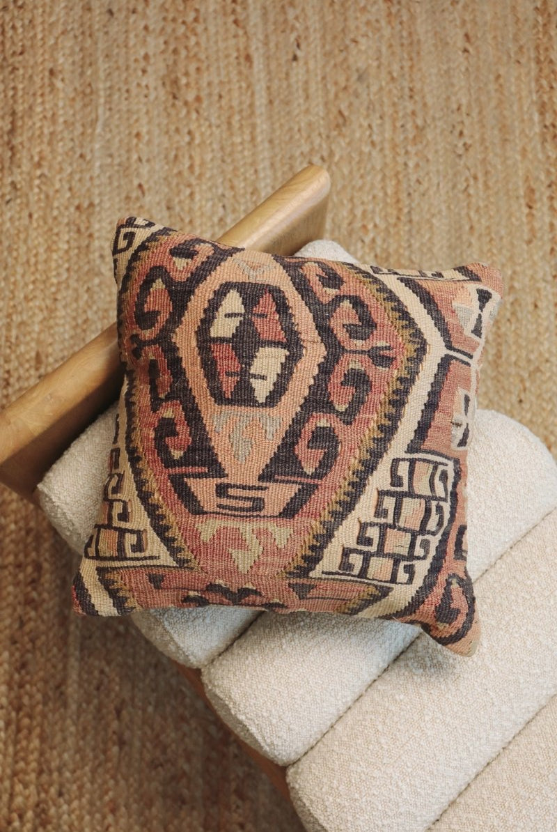 Kilim Square Pillow Yirmi Bir - PC39 - OddBird Co.