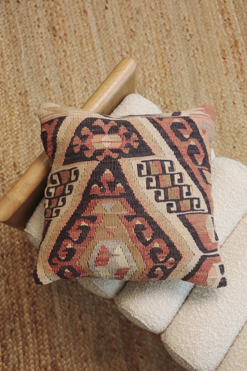 Kilim Square Pillow Yirmi Dokuz - PC12 - OddBird Co.