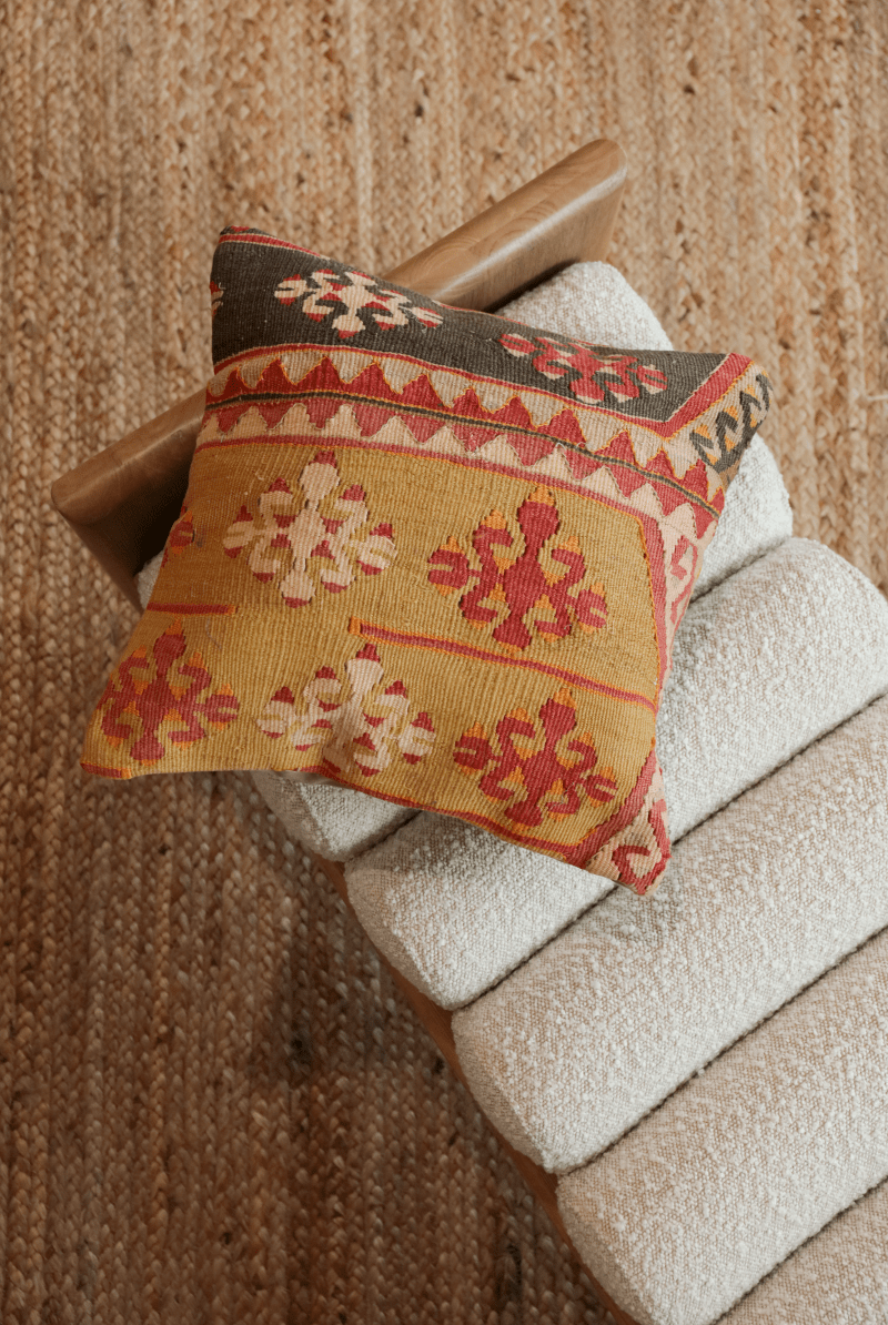 OddBird Pillows Kilim Square Pillow Yirmi Dört