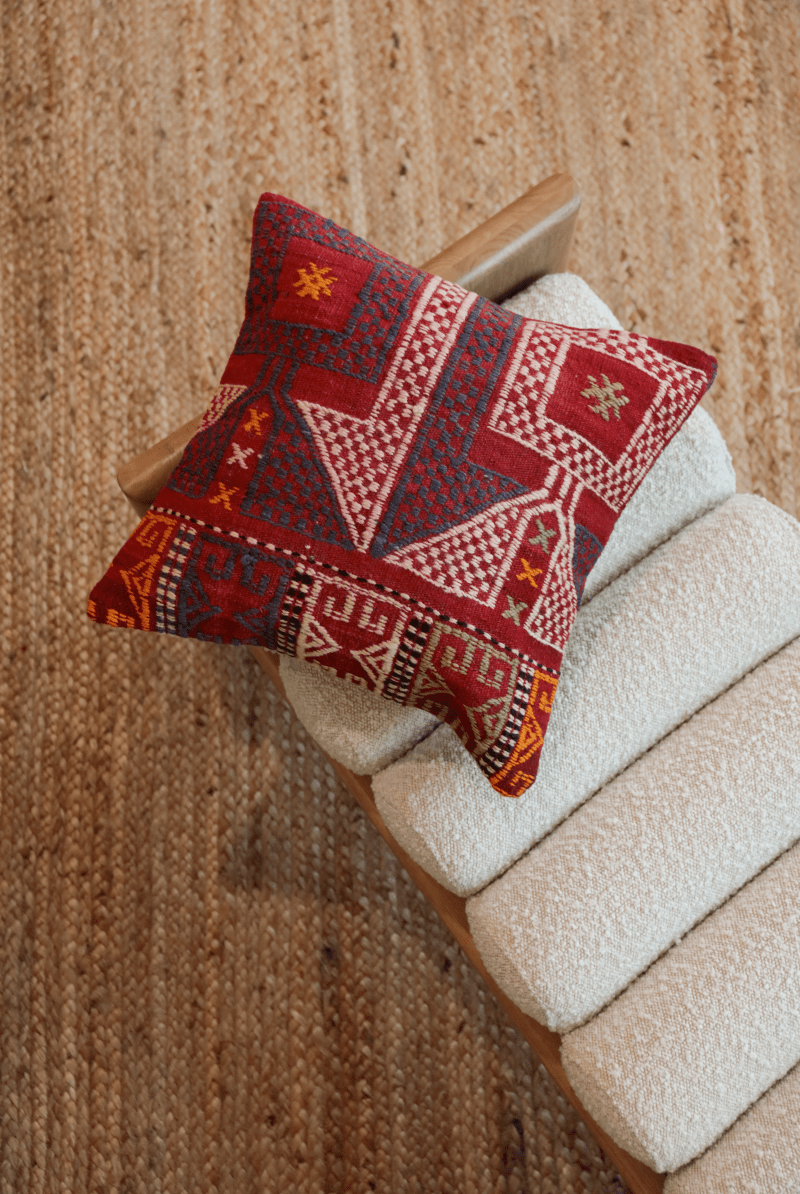 OddBird Pillows Kilim Square Pillow Yirmi Yedi