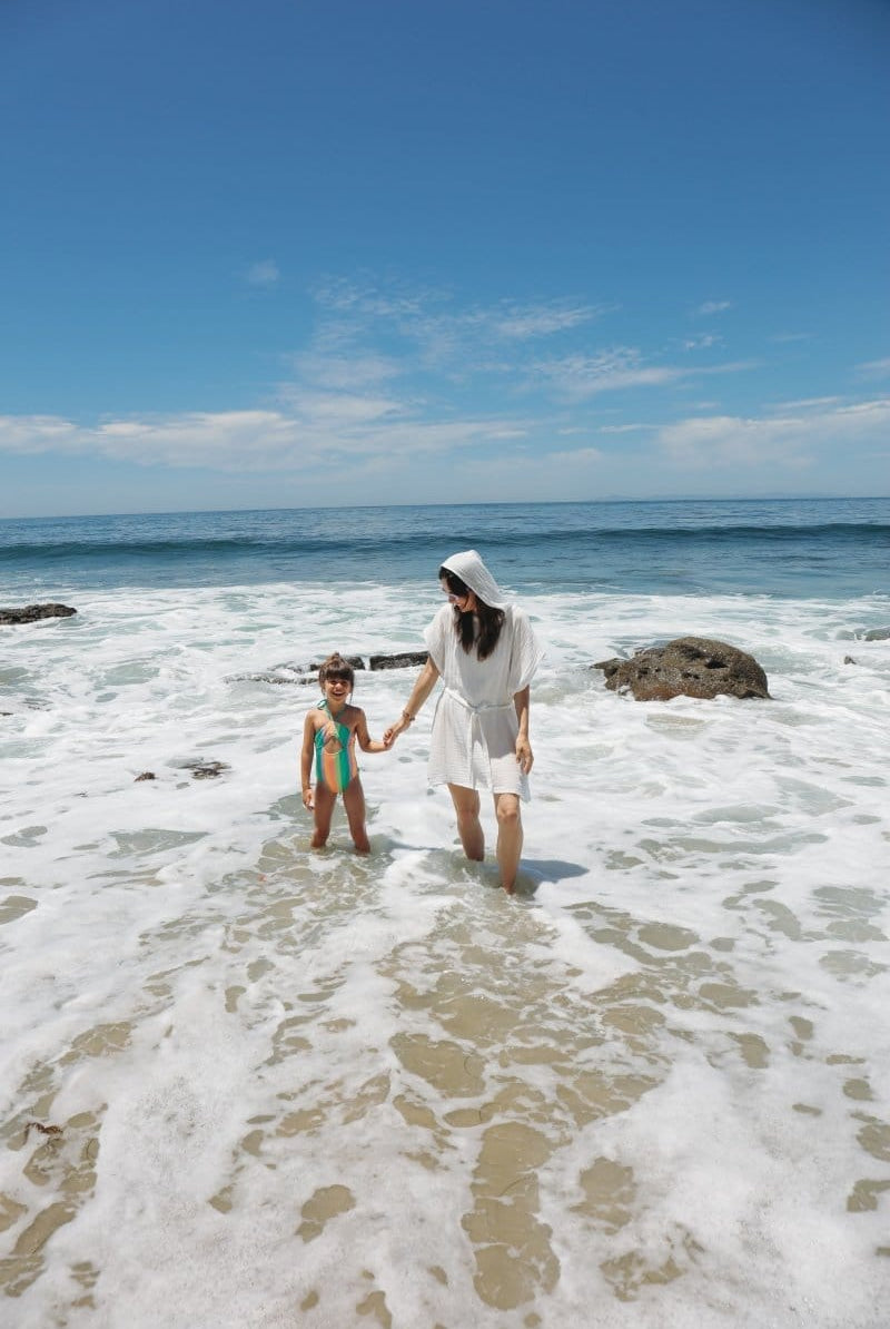 Limited Edition Alabaster Poncho + Eco Printing - OddBird Co.