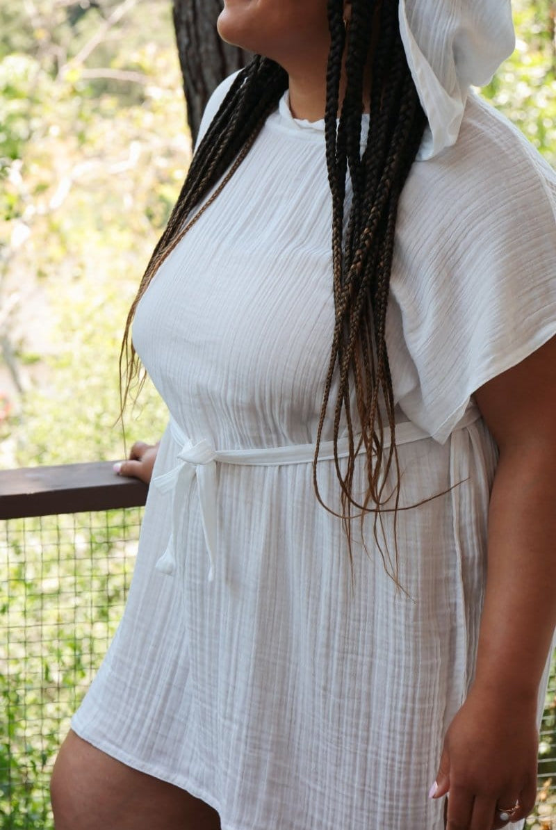 Limited Edition Alabaster Poncho + Eco Printing - OddBird Co.