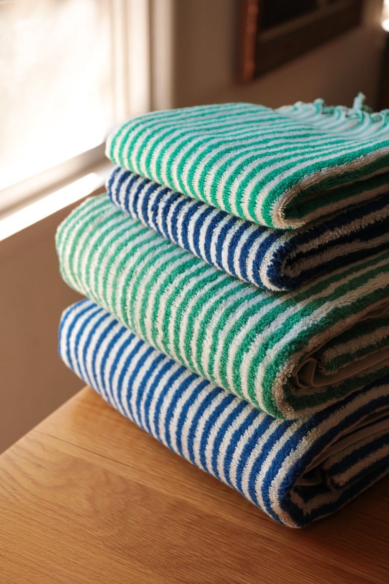 OddBird Towels Limited Edition Çizgi Turkish Terry Towel Collection