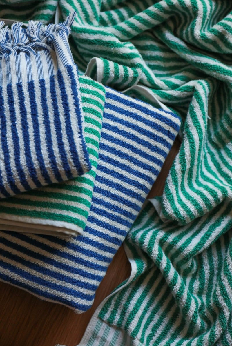 OddBird Towels Limited Edition Çizgi Turkish Terry Towel Collection