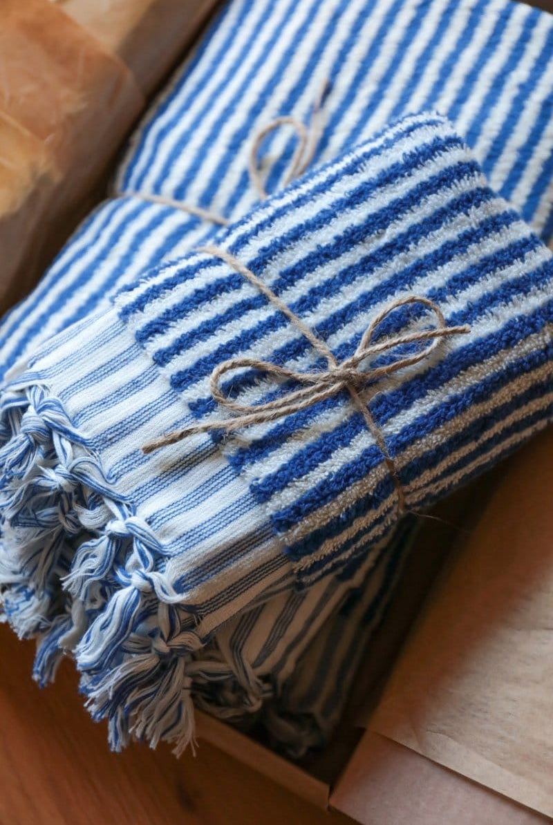 OddBird Towels Limited Edition Çizgi Turkish Terry Towel Collection