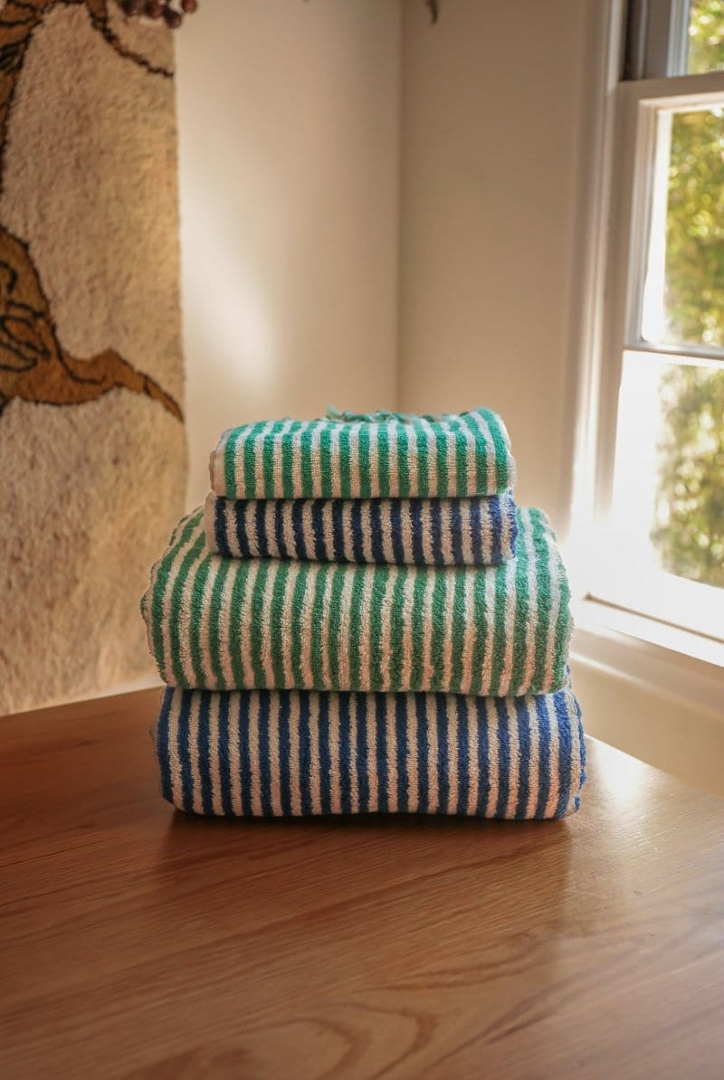 OddBird Towels Limited Edition Çizgi Turkish Terry Towel Collection