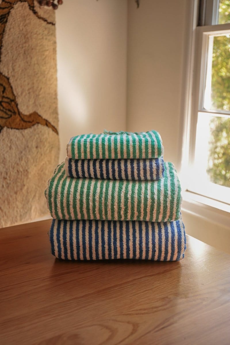 OddBird Towels Limited Edition Çizgi Turkish Terry Towel Collection