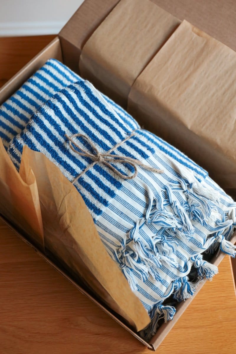 OddBird Towels Limited Edition Çizgi Turkish Terry Towel Collection