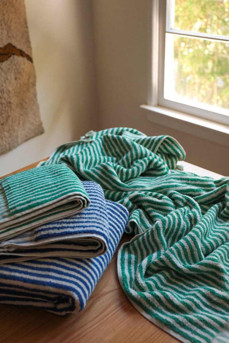 OddBird Towels Limited Edition Çizgi Turkish Terry Towel Collection