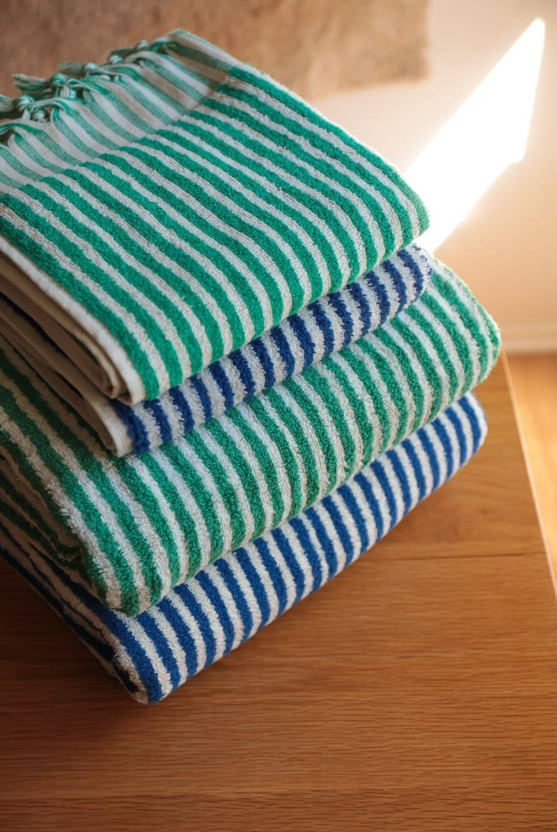 OddBird Towels Limited Edition Çizgi Turkish Terry Towel Collection