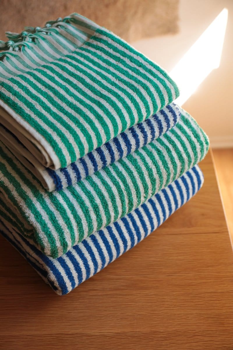 OddBird Towels Limited Edition Çizgi Turkish Terry Towel Collection