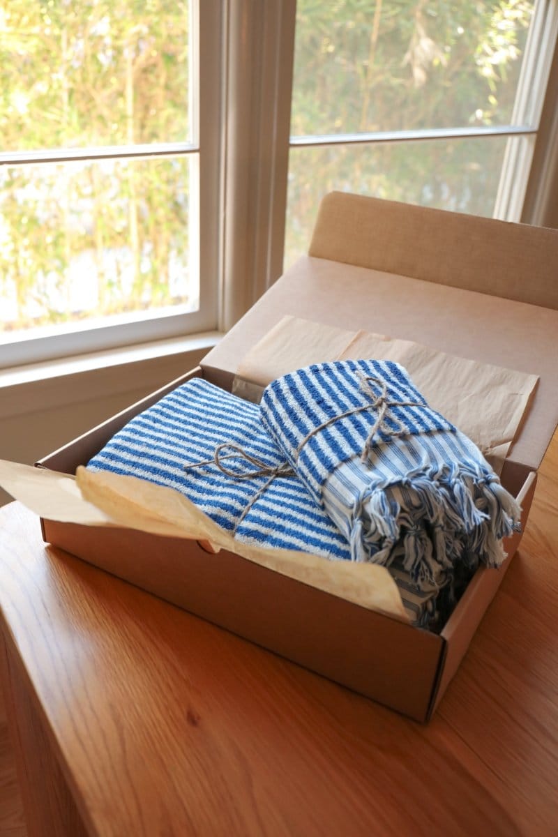 OddBird Towels Limited Edition Çizgi Turkish Terry Towel Collection