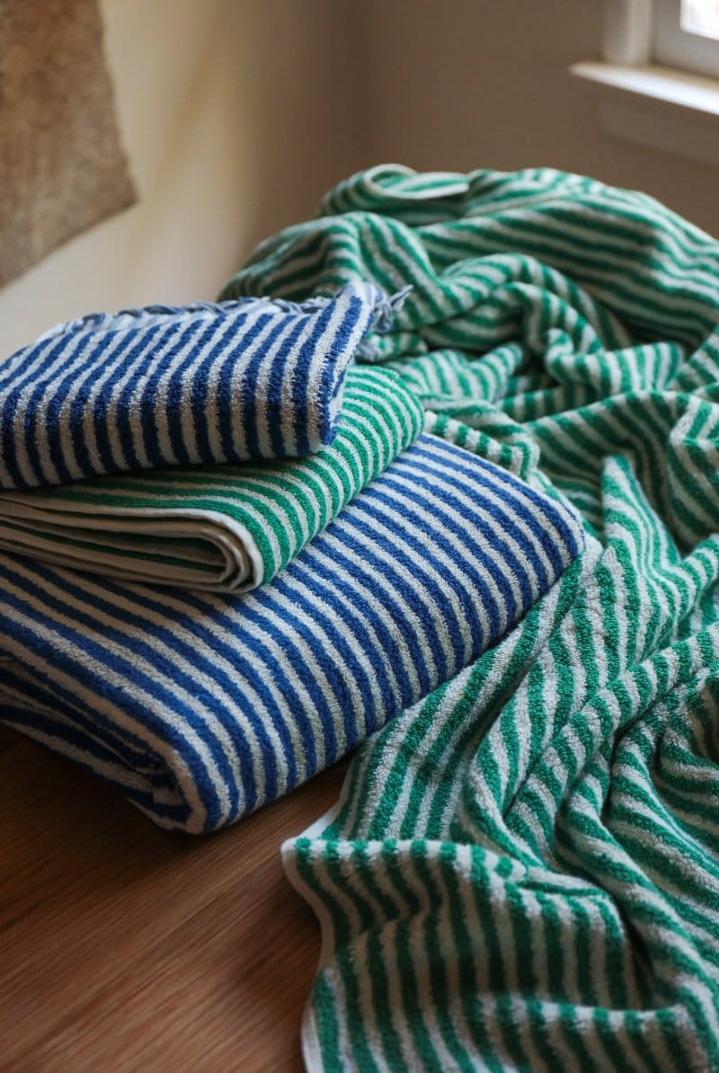 OddBird Towels Limited Edition Çizgi Turkish Terry Towel Collection