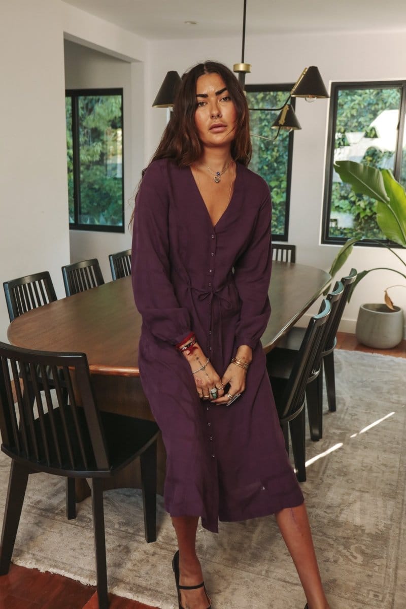 OddBird Co. Dress Limited Edition Dilek Dress - Long Sleeve