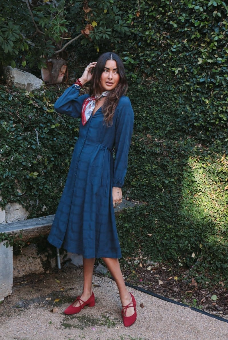 OddBird Co. Dress Limited Edition Dilek Dress - Long Sleeve