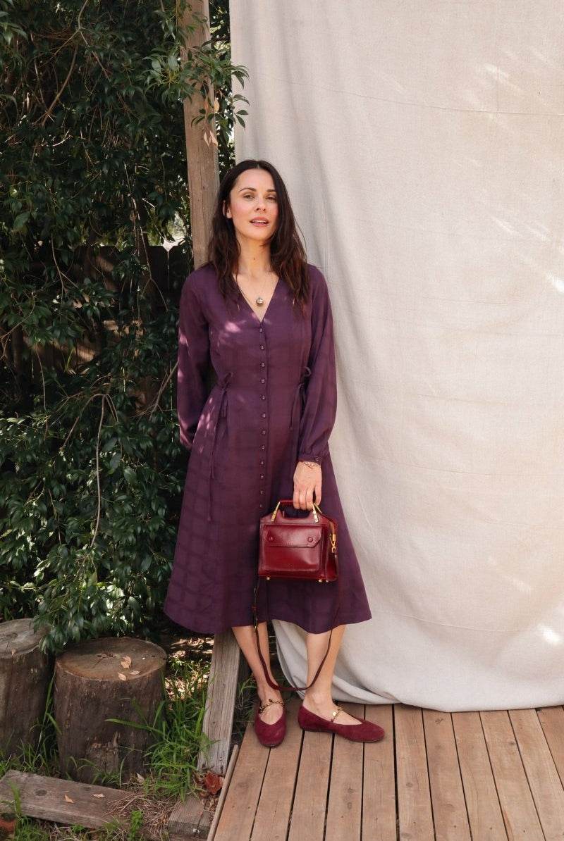 Limited Edition Dilek Dress - Long - Sleeve - DLEDILEKLSINDIXS - OddBird Co.