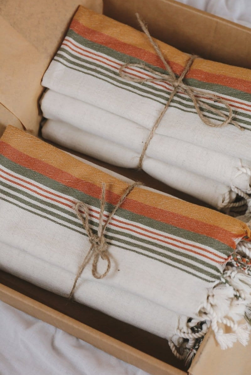 OddBird Towels Limited Edition Keten Handwoven Towel Collection