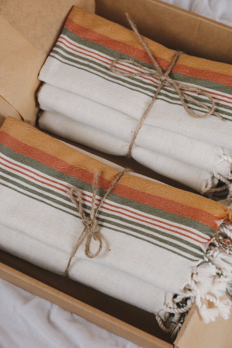 OddBird Towels Limited Edition Keten Handwoven Towel Collection