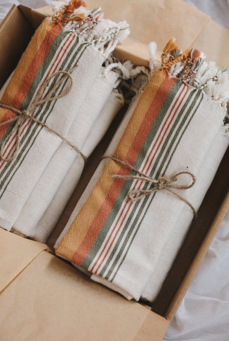 OddBird Towels Limited Edition Keten Handwoven Towel Collection