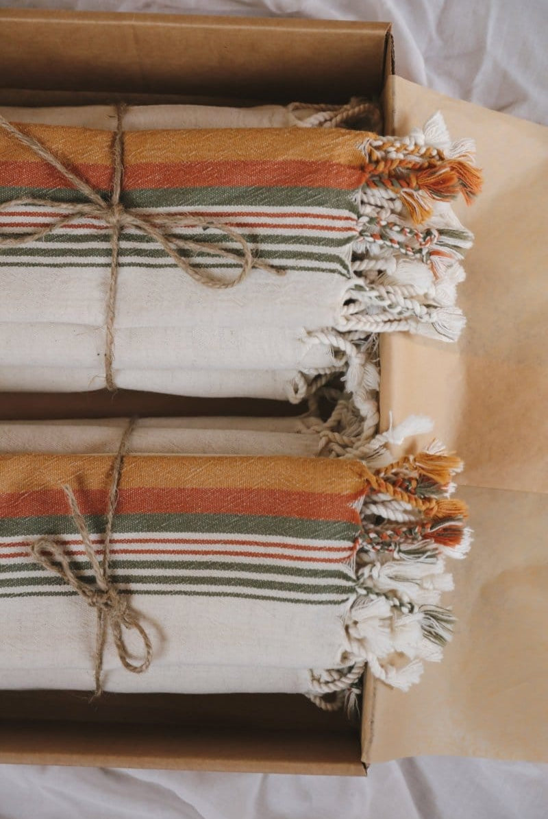 OddBird Towels Limited Edition Keten Handwoven Towel Collection