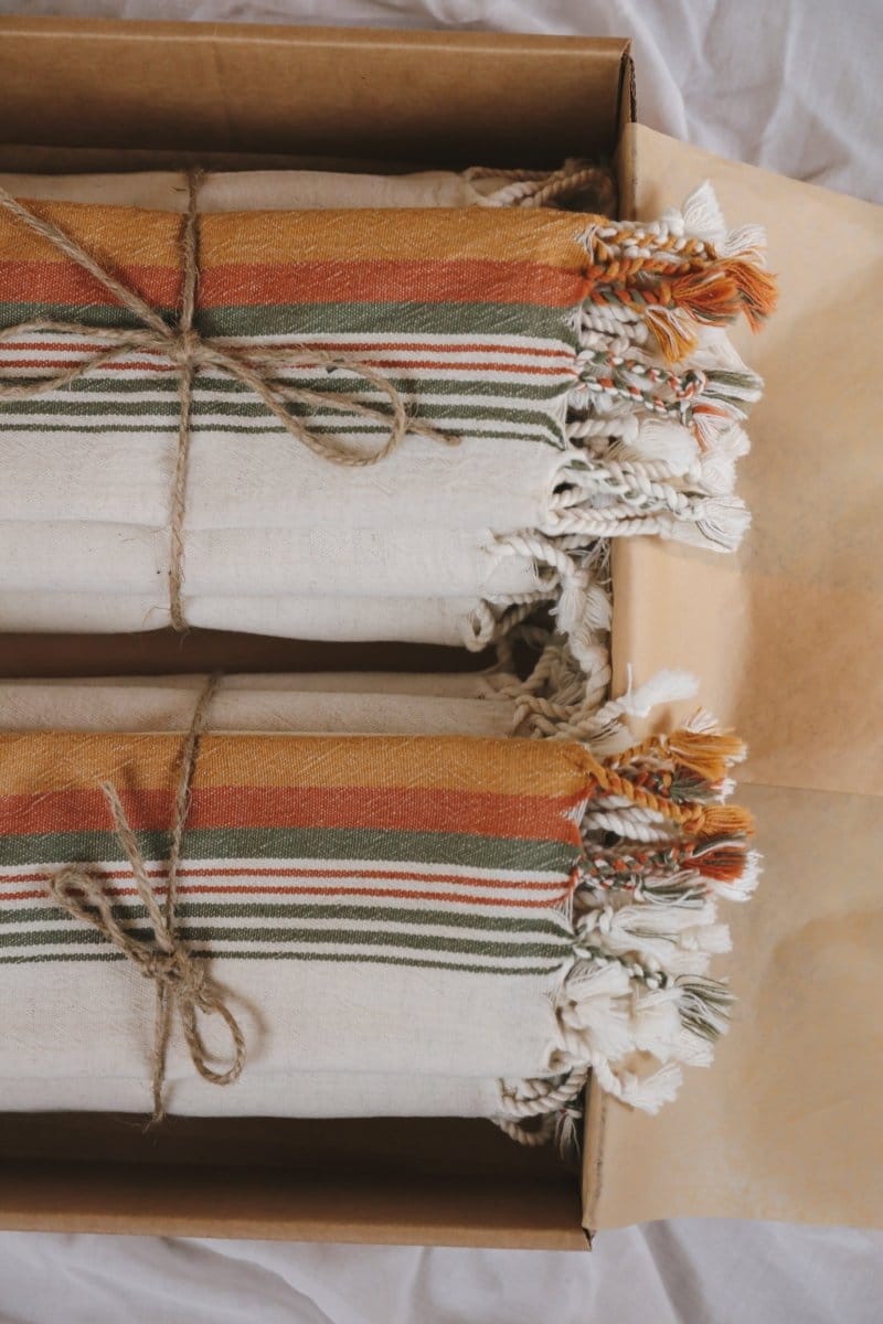 OddBird Towels Limited Edition Keten Handwoven Towel Collection