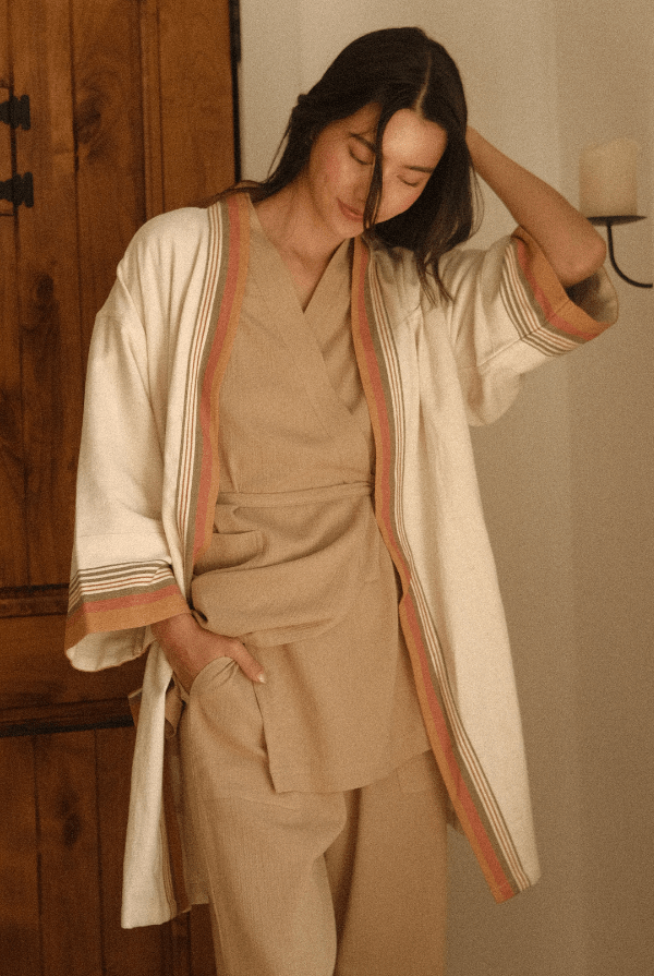 OddBird Robes Limited Edition Keten Kisa Cut Robe