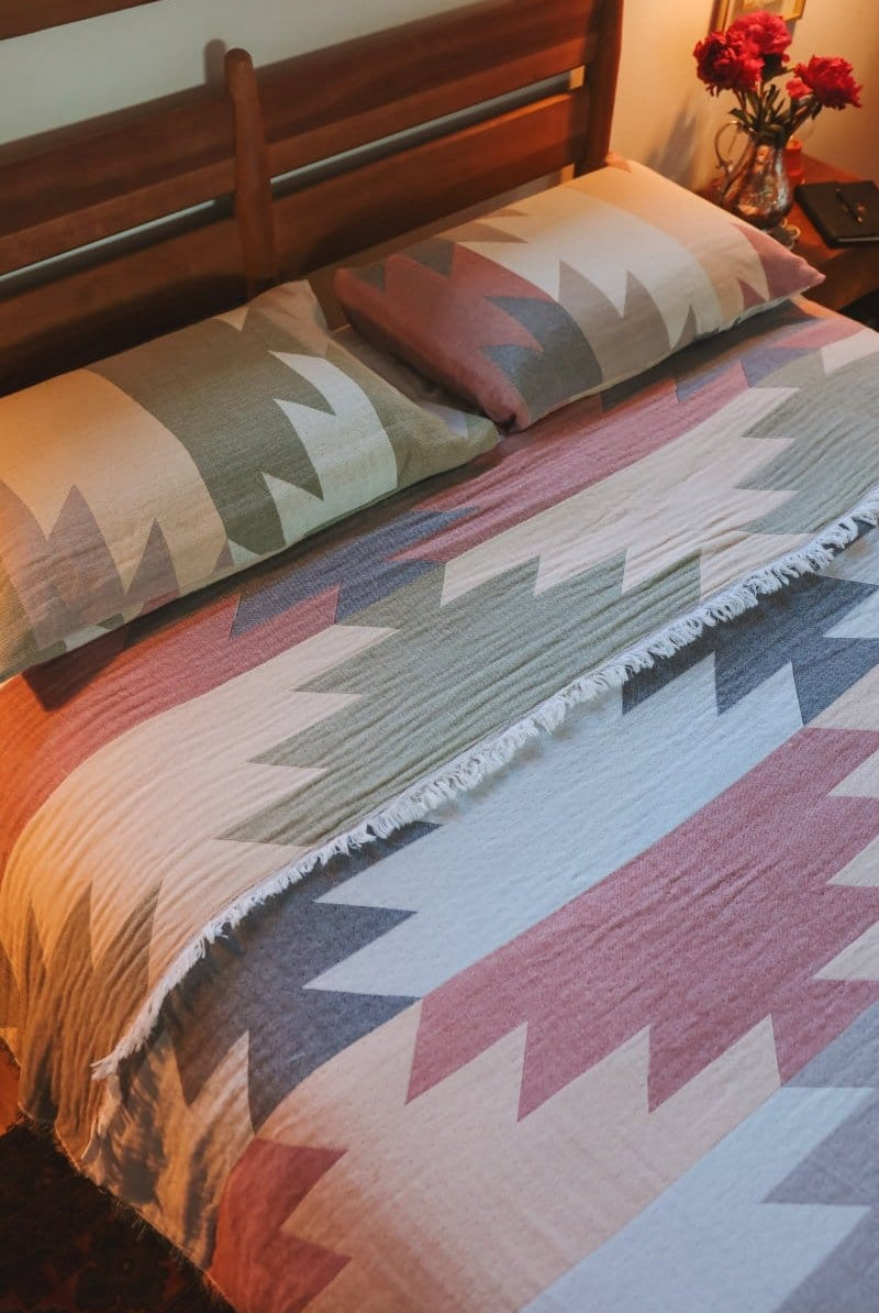 OddBird Co. Limited Edition Kilim Pillowcase Pair