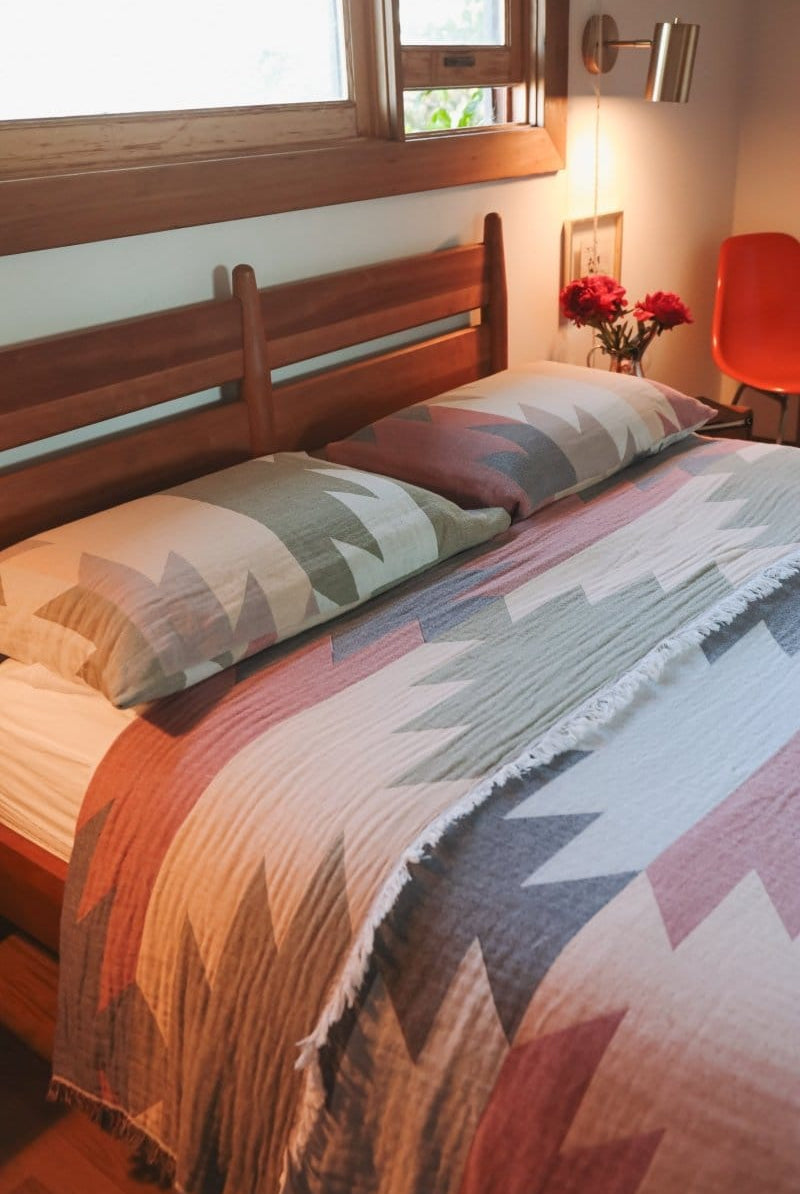 OddBird Co. Limited Edition Kilim Pillowcase Pair