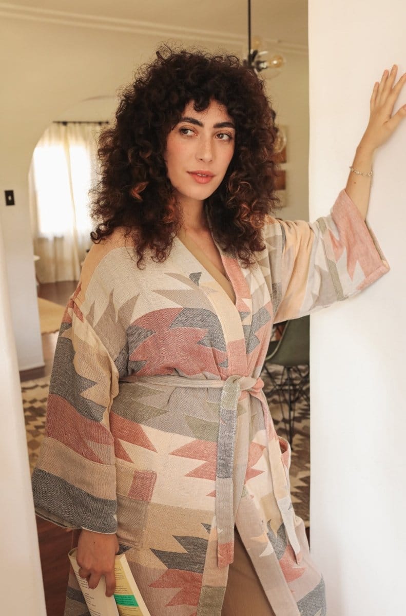 OddBird Robes S/M Limited Edition Kilim Robe