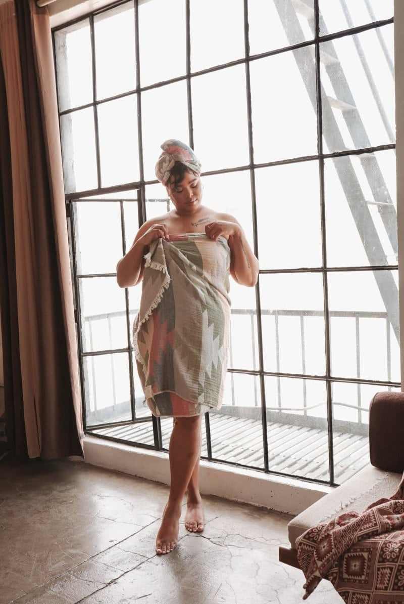 OddBird Towels Limited Edition Kilim Towel Collection