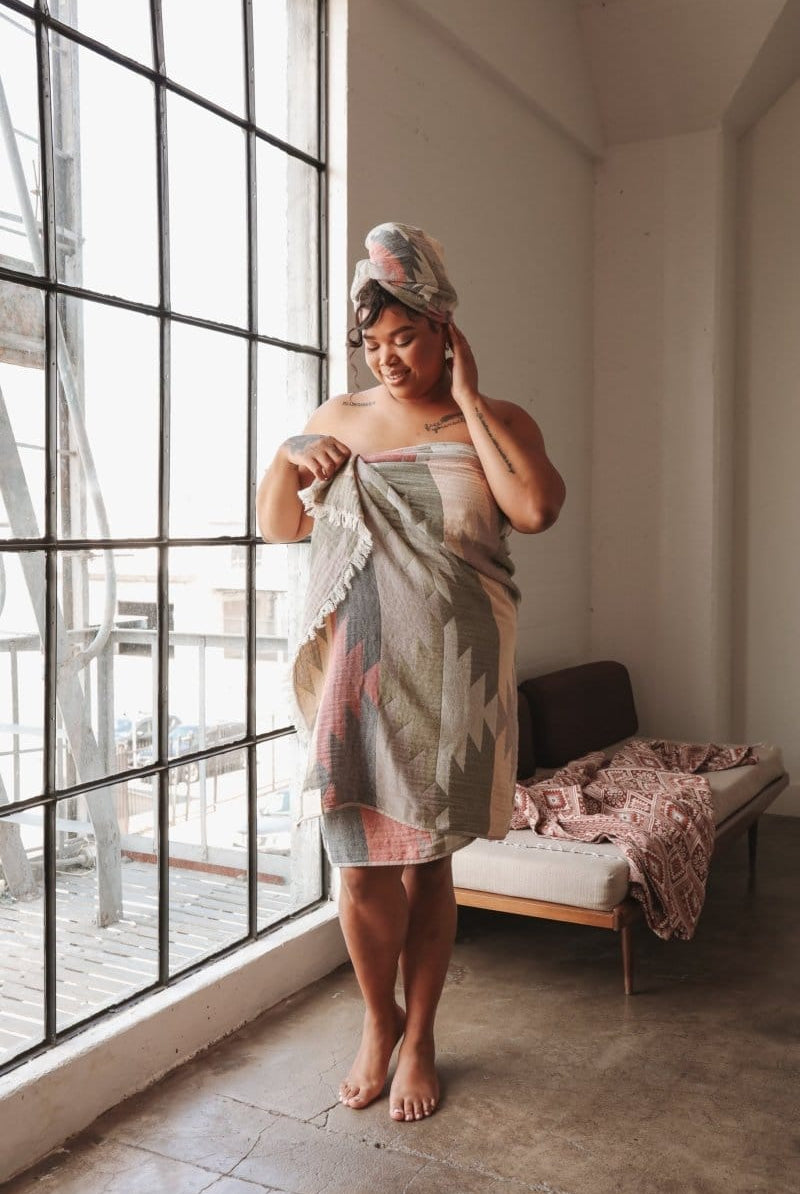 OddBird Towels Limited Edition Kilim Towel Collection