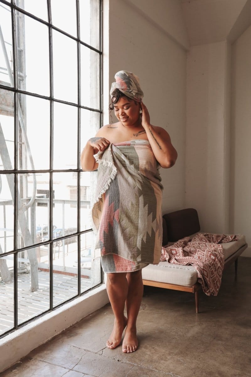 OddBird Towels Limited Edition Kilim Towel Collection