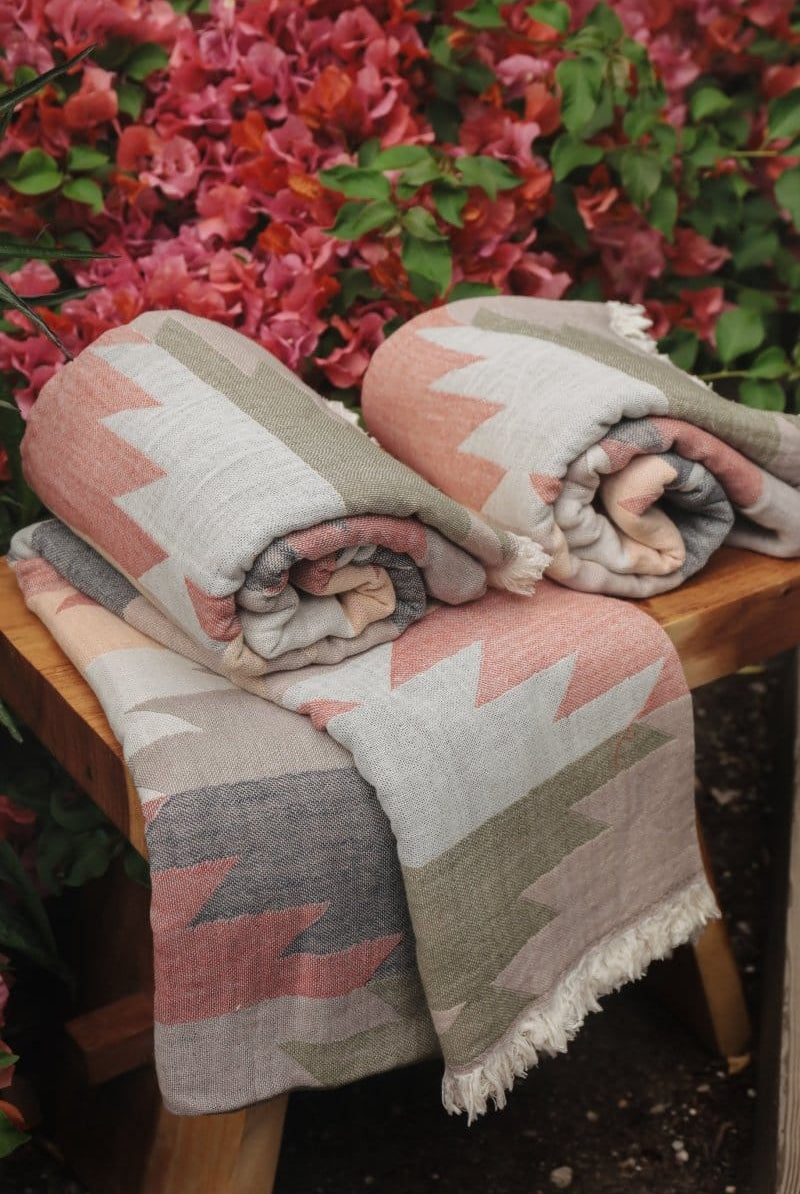 OddBird Towels Limited Edition Kilim Towel Collection