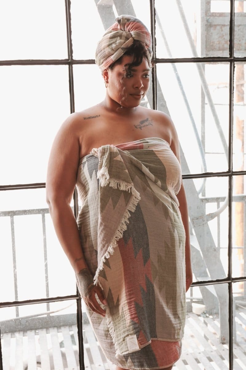 OddBird Towels Limited Edition Kilim Towel Collection