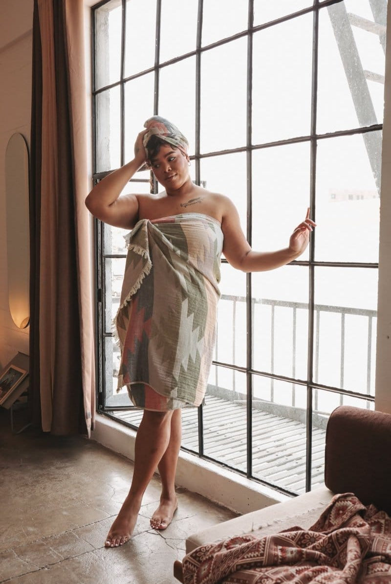 OddBird Towels Limited Edition Kilim Towel Collection