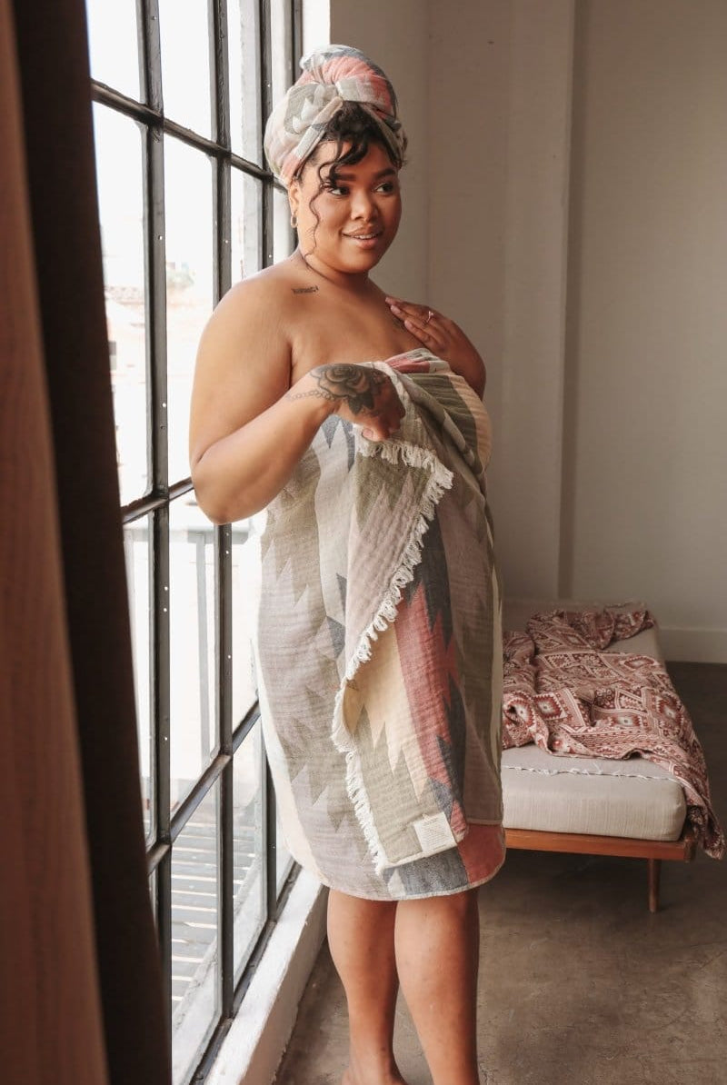 OddBird Towels Limited Edition Kilim Towel Collection