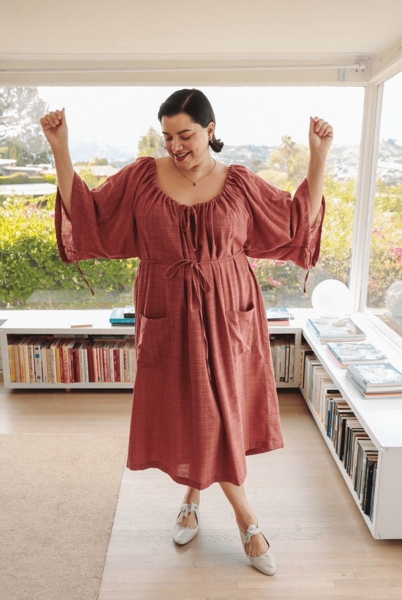 OddBird Loungewear Canyon Rose / XL (O/S fits 1X-4X) Limited Edition Nasip Dress