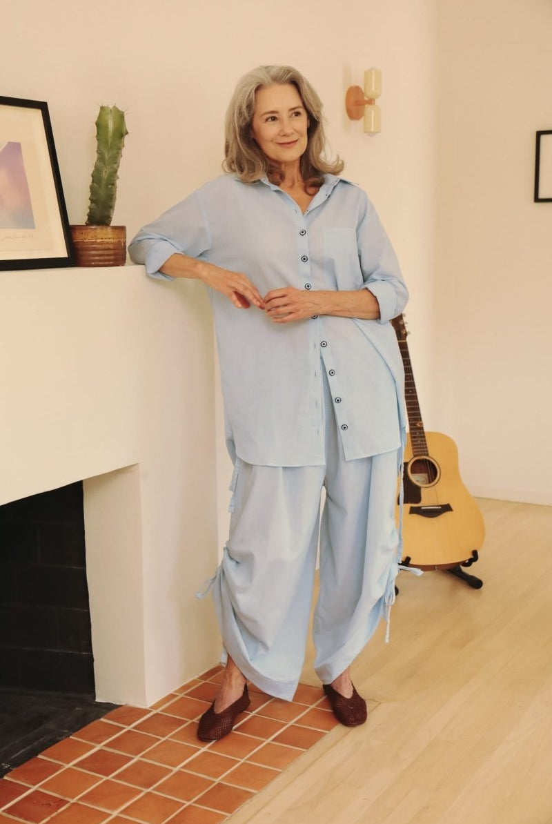 Limited Edition Salaş Pant - Sky Blue - PLESALASSBLUS - OddBird Co.