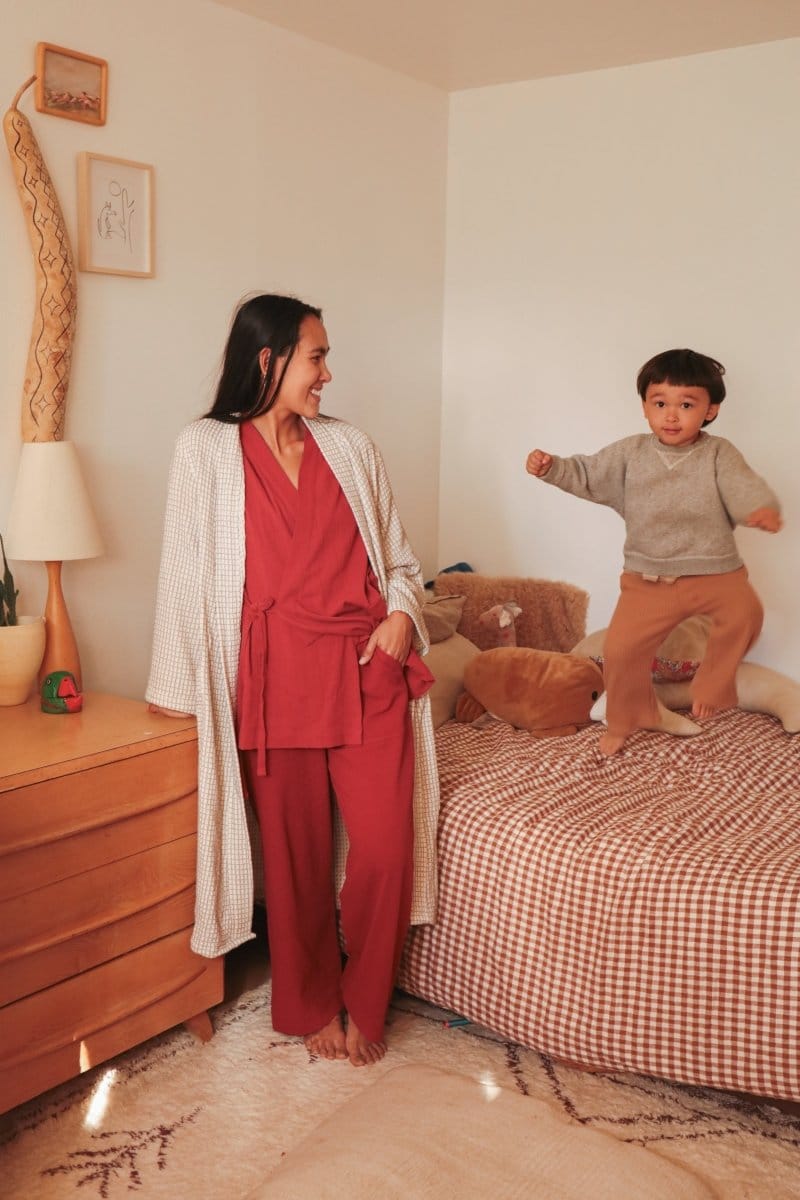 OddBird Co. Robes Limited Edition XO Waffle Robe